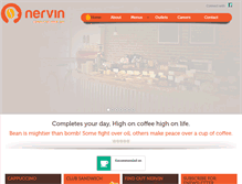 Tablet Screenshot of nervincafe.com